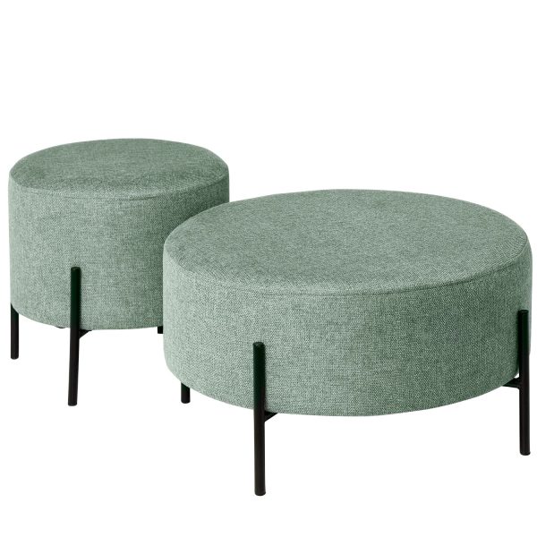 Puff Camilo Menta ø 60 Cm - Imagen 6