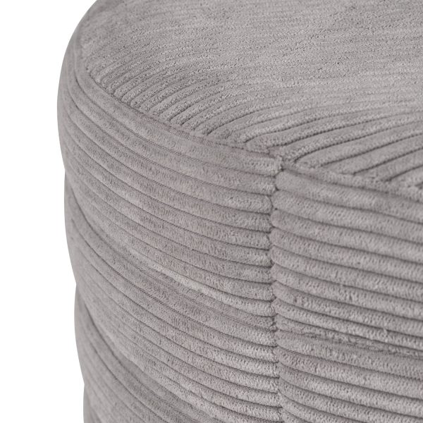 Puff Saúl Gris ø 40 Cm - Imagen 2