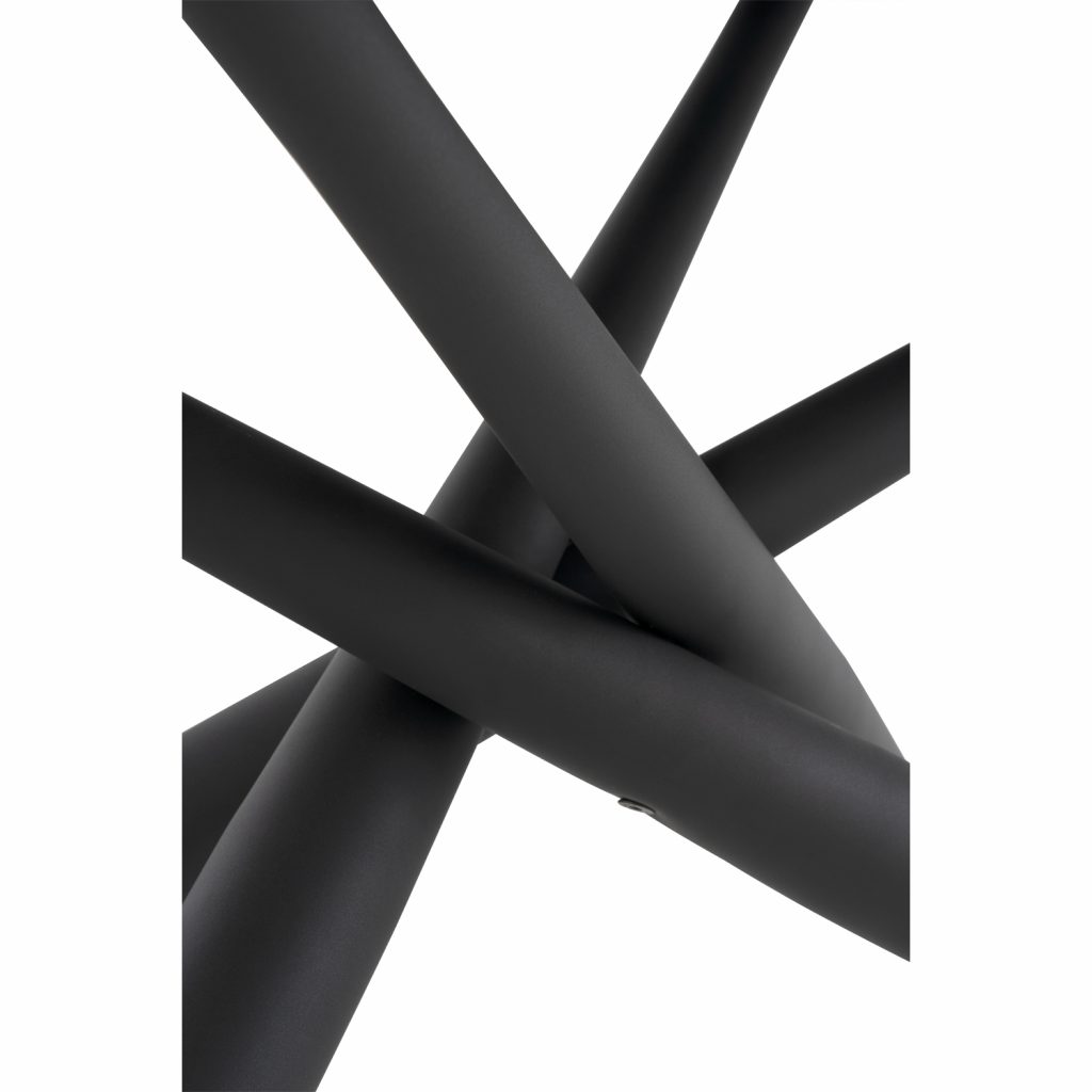 Mesa Extensible Ness Gris – Negro 180 (237) X 95 Cm