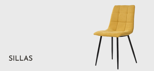 Sillas de diseño, sillas de madera, sillas de metal, sillas para comedor, sillas tapizadas