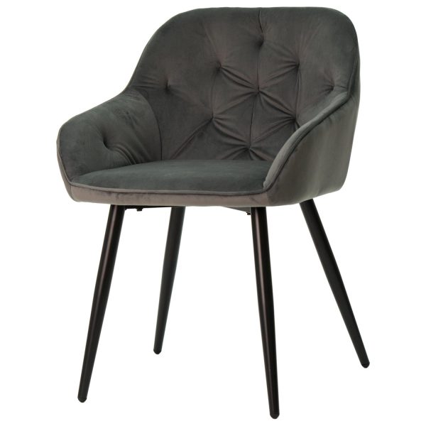 Silla Becca Gris