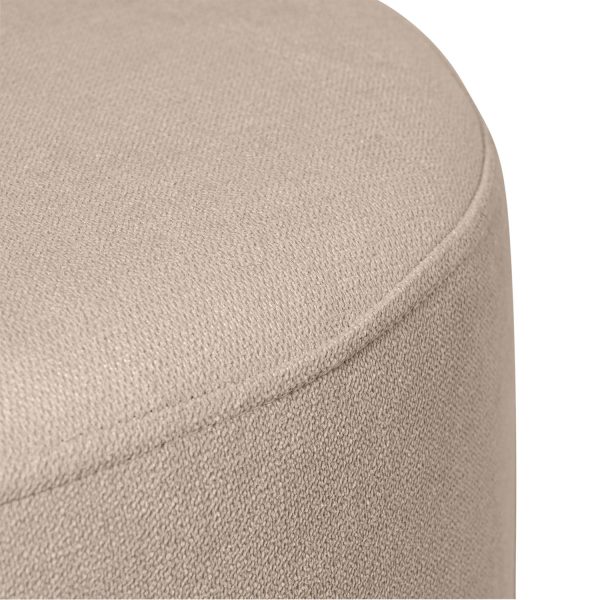 Puff Angus Beige ø 40 Cm - Imagen 3