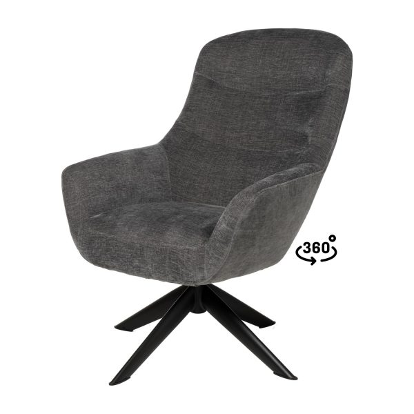 Butaca Bolonia Gris Oscuro - Imagen 2